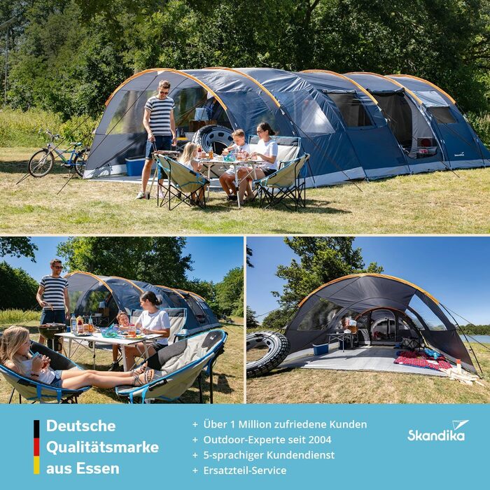 Сірий/Помаранчевий Намет-передпокій, 6 -