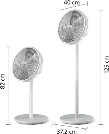 П'єдестальний вентилятор PHILIPS серії 2000. потужний і надзвичайно тихий з технологією SilentWings. 19 дБ. Настільний та настільн