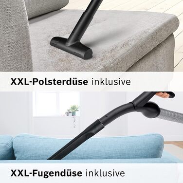 Пилосос Bosch з мішком Серія 8 BGL8XALL, переможець тесту, ідеально підходить для алергіків, гігієнічний фільтр, 10-річна гарантія