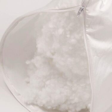 Подушка Softsan з мікрофібри Bio Hygienic 80x80 см, підходить для алергіків, подушка з чохлом з органічної бавовни, стьобана, можна прати, 80 x 80 см