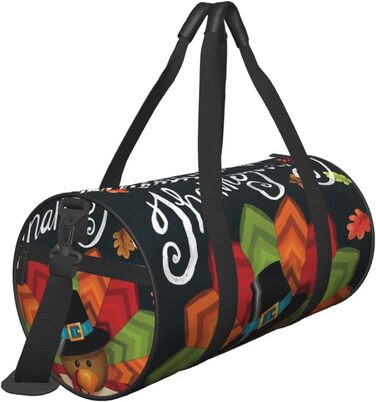 Дорожня сумка Щасливий День Подяки, спортивна сумка для чоловіків та жінок, сумка-мішок, спортивна сумка