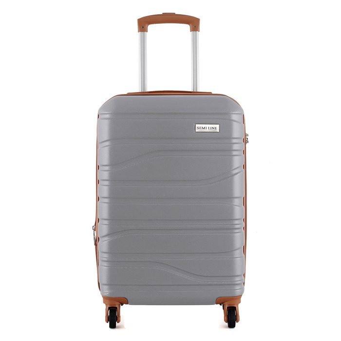 Валіза Semi Line 20' (S) Light Grey (T5715-1)
