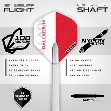 Серія мішень для дартсу WINMAU Diamond Plus мішень для дартсу Diamond Plus, набори для обрамлення та шаф з дартсами та аксесуарами 5003