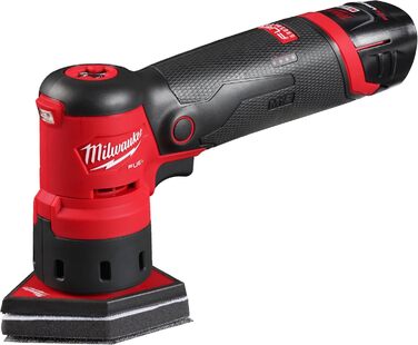 Акумуляторна точкова шліфувальна машина Milwaukee M12 FUEL FDSS-422X, довільна орбітальна шліфувальна машина з п'ятикутним шліфува