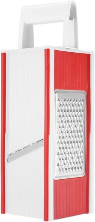 Кухонна терка HOLABONITA, Терка для кухонної коробки Терка для овочів Багатофункціональна терка ABS Лезо з нержавіючої сталі для побутових кухонь Кухонна терка Подрібнювачі