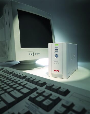 ДБЖ APC Back-UPS CS - BK650EI - джерело безперебійного живлення 650 ВА (4 виходи IEC, захист від перенапруг) (вихідна потужність 350 ВА, одинарний)