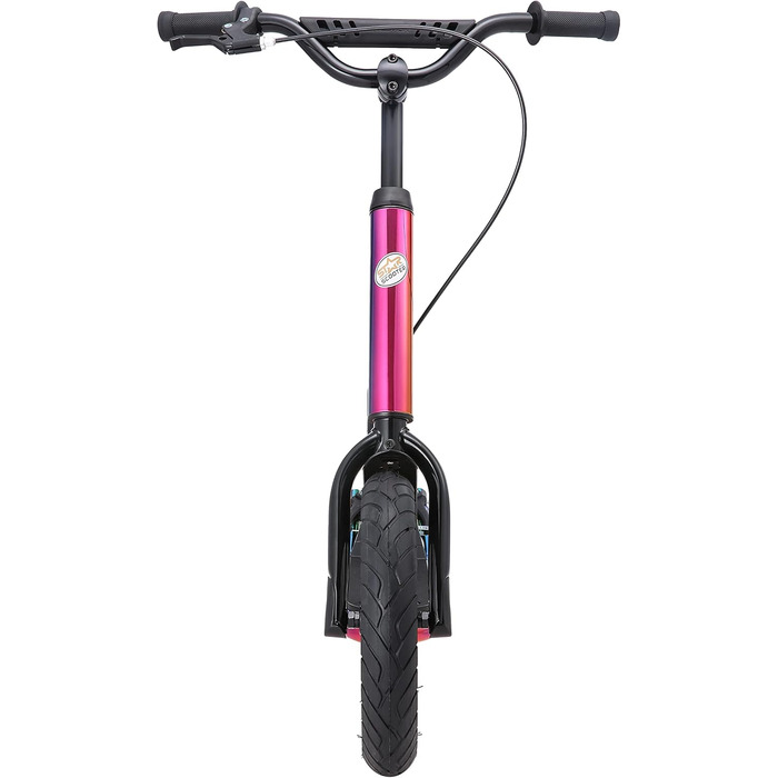 Дитячий педальний самокат від 7 років City Kick Scooter Повітряні шини регульовані по висоті 12-дюймовий хром нового покоління