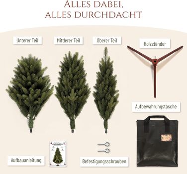 Штучна ялинка преміум-класу 180 см PURE LIVING INTERIOR DESIGN