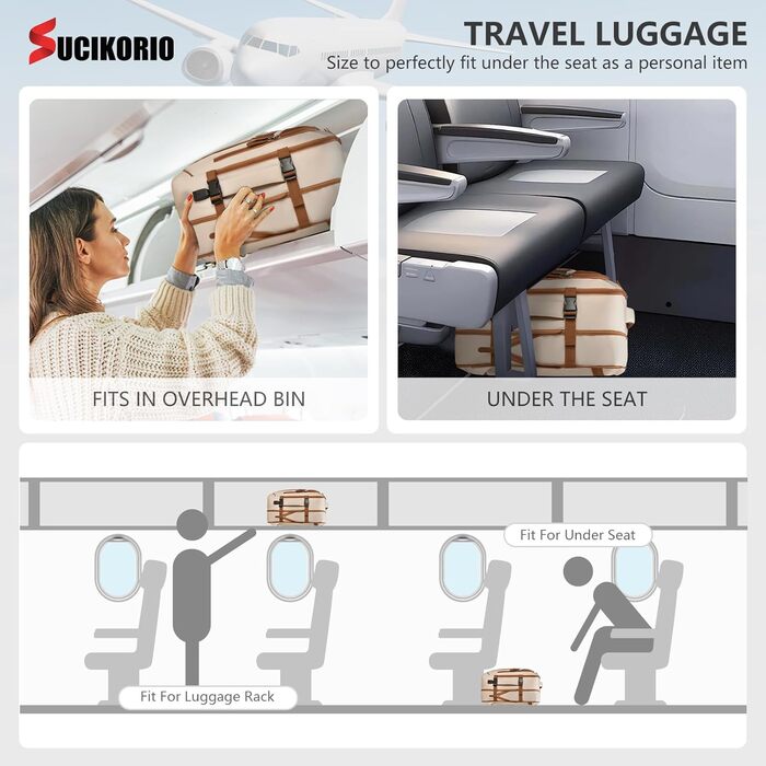 Рюкзак для подорожей Lufthansa KLM, розширюваний 5 см, 40x30x15 см, British Airways Air France, ручна поклажа, літак, з 3 кишенями, водонепроникний, для ноутбука, 15,6 дюймів, з USB, чорний