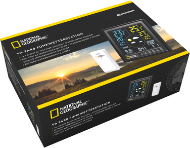 Метеостанція National Geographic VA Colour (Black) (9070600)