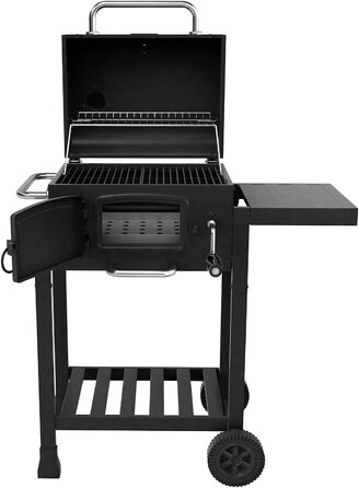 Мобільний гриль-коптильня для барбекю з деревним вугіллям HERO Grill