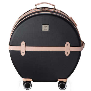 Валіза Semi Line 20' (S) Black/Pink Cream (T5671-2)