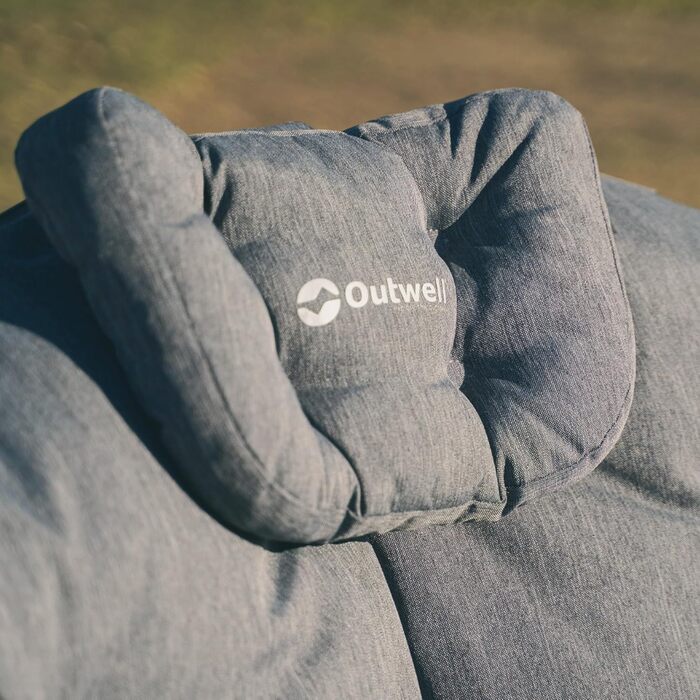 Крісло Outwell Moon, м&39яке, сірого кольору, з м&39якою оббивкою, Kentucky Lake