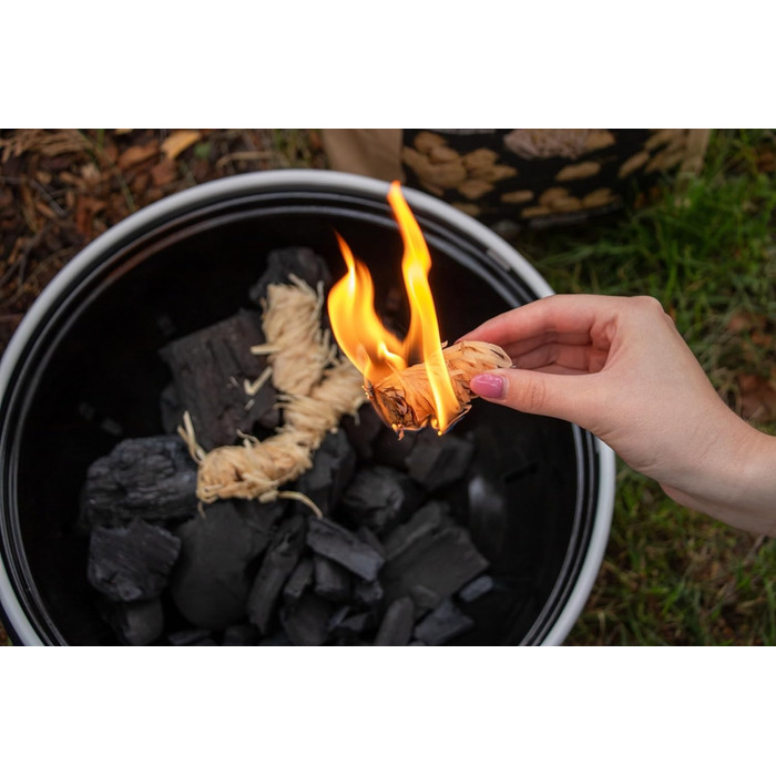 Димохідний розпалювач, вогневий розпалювач, (екологічний розпалювач, виготовлений з натуральних продуктів - віск, натуральне дерев