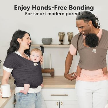 Дихаючі дитячі слінги, Baby Carrier для новонароджених з народження, Baby Wrap Sling для новонароджених, Toddler Hands Free Baby C
