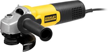 Кутова шліфувальна машина Stanley FatMax FMEG225VS (1100 Вт, діаметр диска 125 мм, з додатковою ручкою, плавний пуск, для всіх ста