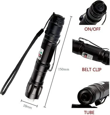 Професійний надяскравий вуличний ліхтарик для астрономії з далекобійним променем, акумуляторний ліхтарик