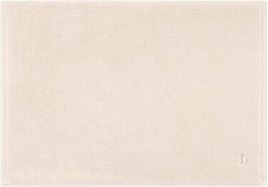 Килимок для ванної Herzbach Home Premium PURA Комплект з 2 предметів, 50 x 70 см 100 бавовна Подвійний килимок для ванної Колір кремовий, комплект з 2 предметів, 50 x 70 см, кремовий