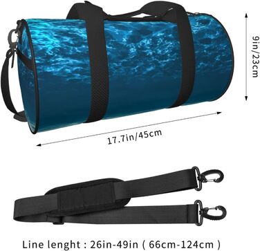 Дорожня сумка-мішок з морським мотивом, унісекс, спортивна сумка