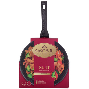 Сковорода з кришкою Oscar Nest, 24 см (6683338)