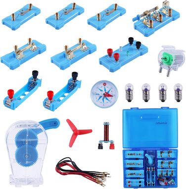 Набір для експериментів DigHealth Electronic Circuit Set, електричні схеми