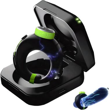 Ерекційне кільце ZYLEDW для пар, 10 режимів вібрації та 6 рівнів електростимуляції