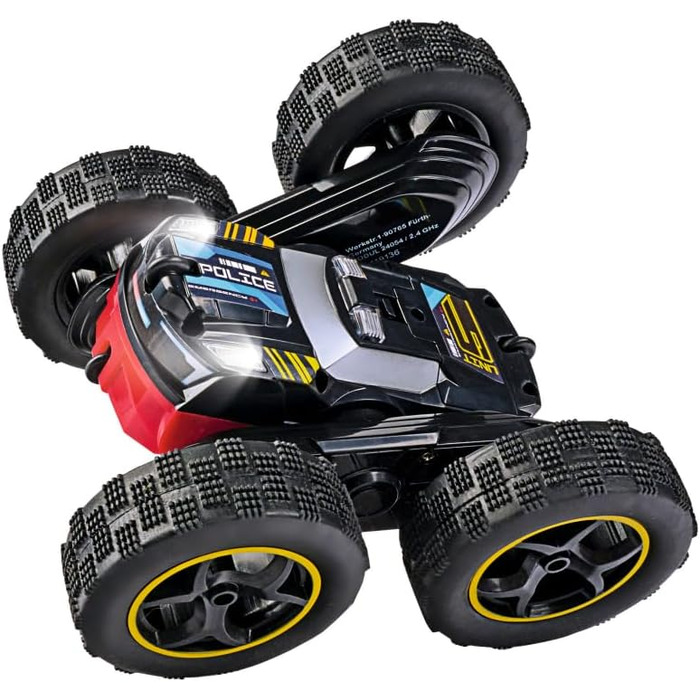 Іграшковий автомобіль з дистанційним керуванням, функція обертання та перевертання, для використання в приміщенні та на вулиці, з