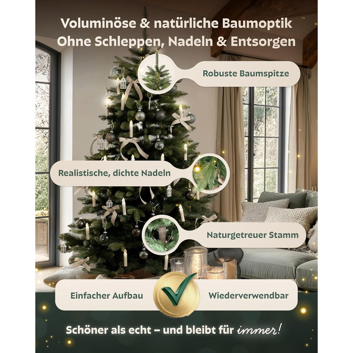 Штучна ялинка преміум-класу 180 см Håvn