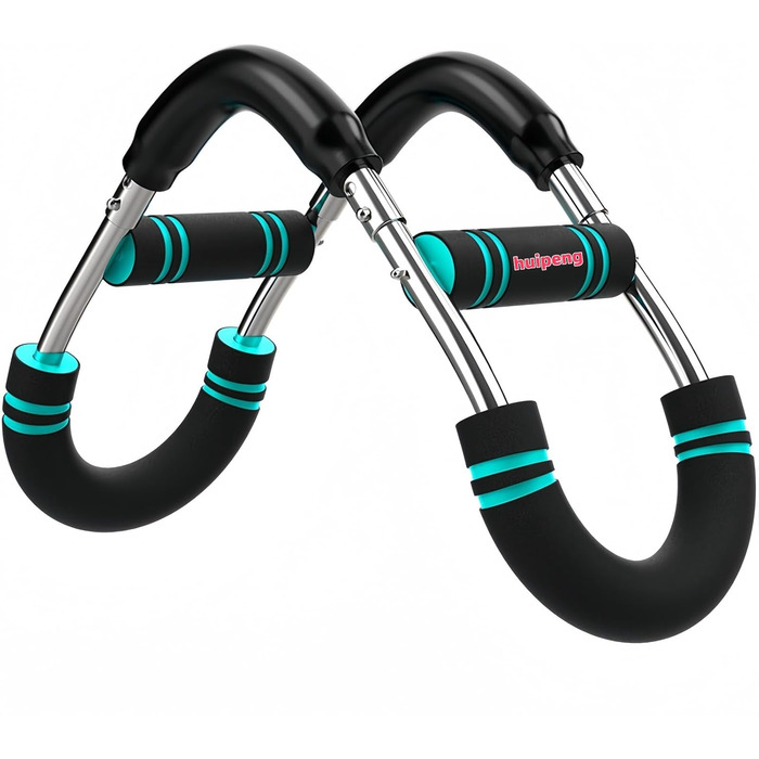 Тренажер для рук, гнучка штанга, U-подібний еспандер для грудей та рук, регульований твістер-тренажер для рук, гриф для м&39язів грудей, плечей, передпліччя, біцепсів та рук, формує ідеальне тіло. 50 кг, синій