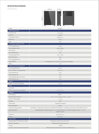 КВтгод Сонячний накопичувач змінного струму для балконної електростанції Marstek VENUS E 5,12 кВтгод, 5,12