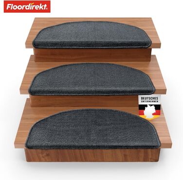 Килимки для сходів 15 шт 65 х 24,5 см Floordirekt