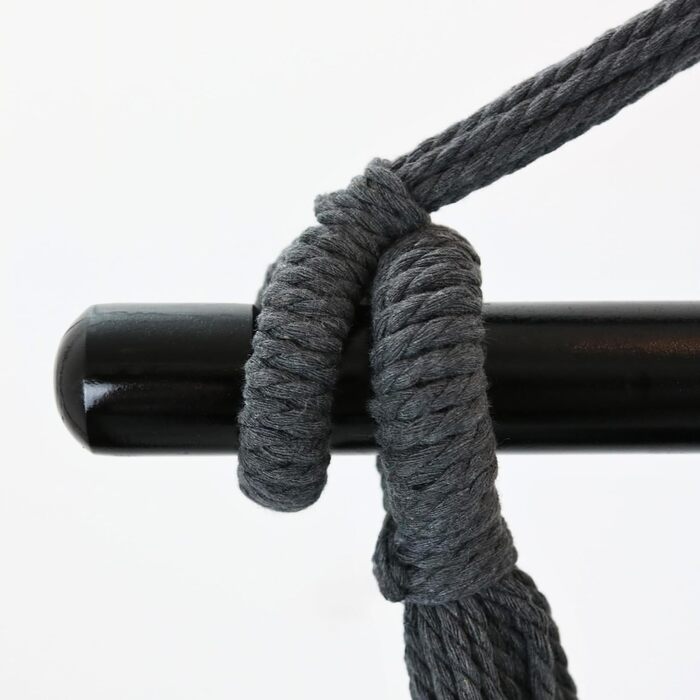 Підвісне крісло з 2 подушками, антрацит м&39яка ковдра У комплекті тримач для напоїв та відділення для книг Підвісна гойдалка, вантажопідйомність до 120 кг Підвісне крісло для приміщень та вулиці, стельова гойдалка