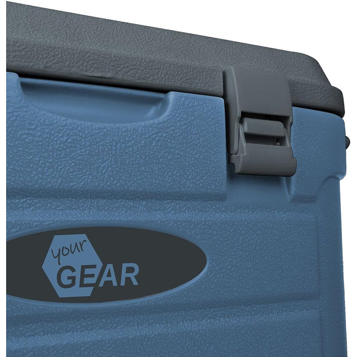 Бокс-холодильник з міцною поліуретановою ізоляцією Пасивний холодильник для кемпінгу, пікніків, фестивалів Зберігає їжу холодною або теплою до 47 годин, міцний HDPE, зручний для транспортування, 30L