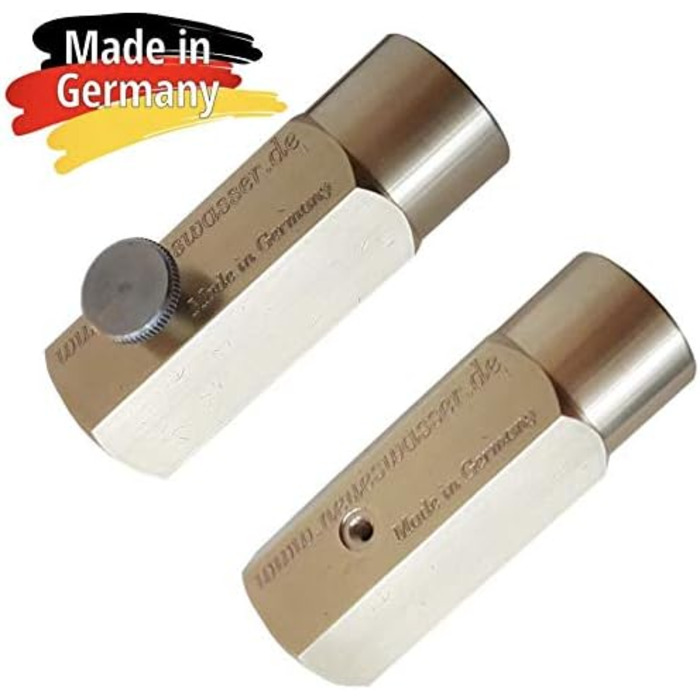 Адаптер для перекачування газу CO2 з великих балонів CO2 в балони вагою 425 г, підходить для балонів Grohe Blue Home, Sodastream CO2. Заощаджуйте до 500 на рік Зроблено в Німеччині