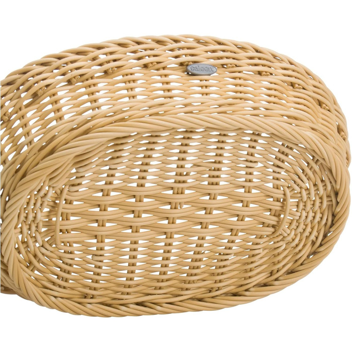 Багатофункціональний кошик Westmark, підходить для готелів та ресторанів, овальний, приблизно 32 x 23 x 7 см, синтетичне волокно, Saleen Edition, світло-бежевий, 02010730101 Бежевий 29,6 x 20 x 1 см