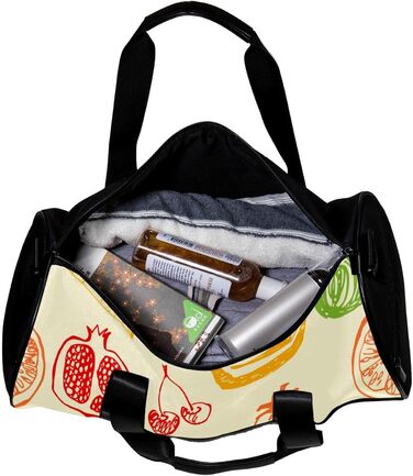 Спортивна сумка, маленька дорожня сумка, сумка для йоги, фруктів, банана, зелена, полунична, вишнева, сумка для фітнесу на відкритому повітрі, ручна поклажа