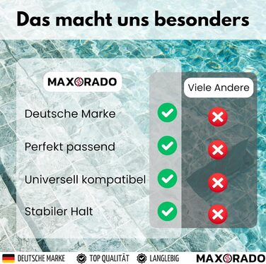 Ручний пилосос Maxorado для басейну, насадка для підлоги басейну штанга, щітка для пилососа для басейну, пилосос для басейну, всмоктуюча щітка для підлоги басейну