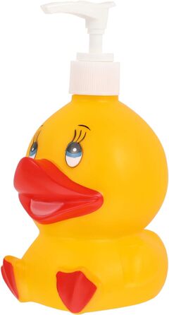 Мультфільм лосьйон насос пляшка порожня качка емульсія насос пляшка тварин шампунь гель для душу дозатор контейнер для дитини (жов