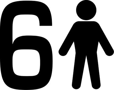 Покриття з нержавіючої сталі для млинців і антипригарного покриття, здатне вмістити 6 млинців, оладок або оладок, 558813 -