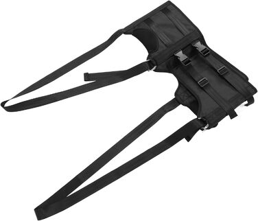 Ноші для спини, неопреновий пояс для поперекового тягування, комфортна декомпресія для розтягування спини (L)