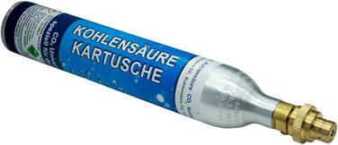 Швидкий адаптер для виробників CO2 газованої води DUO, Art, Terra, Gaia та Crystal 3.0 425 г 60-літровий алюмінієвий циліндр