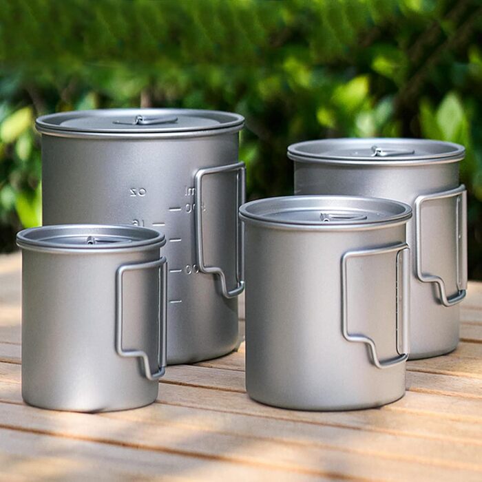 Термостійка кружка для напоїв, кружка для кемпінгу на свіжому повітрі, кава, кружка для скелелазіння для зручних подорожей, компактний посуд для кемпінгу 750 мл