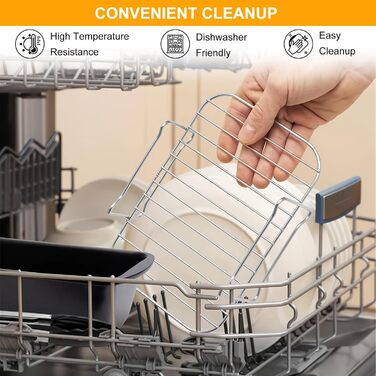 Аксесуари для фритюрниці ARNTY Dual Zone із силіконовою формою підходять для аксесуарів Ninja Foodi AF300EU, AF400EU, Innsky, Princess Dual Аксесуари для фритюрниці 7.6 л-9.5 л