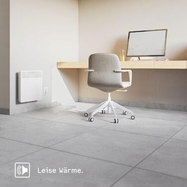 Настінний конвекторний обігрівач STIEBEL ELTRON CNS 200 TREND, 2 кВт для приблизно 25 м, РК-дисплей, тижневий таймер, енергозберігаючий електричний обігрівач, з вилкою, 236528 для приблизно 25 м, металевий корпус, без 120-хвилинного таймера