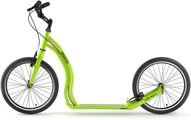 Самокат Yedoo Dragstr - до 150 кг, самокат з пневматичними шинами 20/20 - самокат для дорослих з алюмінієвого сплаву з регульовани