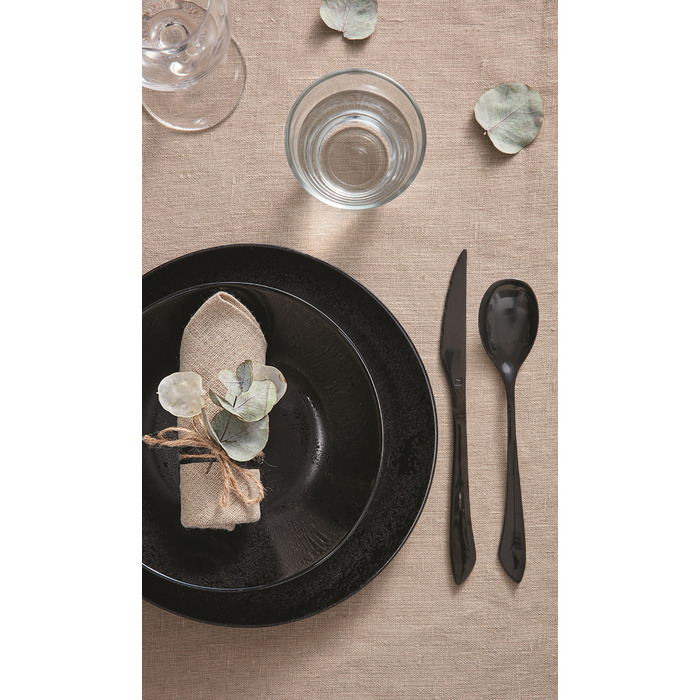 Тарілка обідня Luminarc Diana Black, 25 см (6788142)