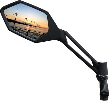 Дзеркало Meachow для велосипеда з регулюванням лівого/правого боку, синє
