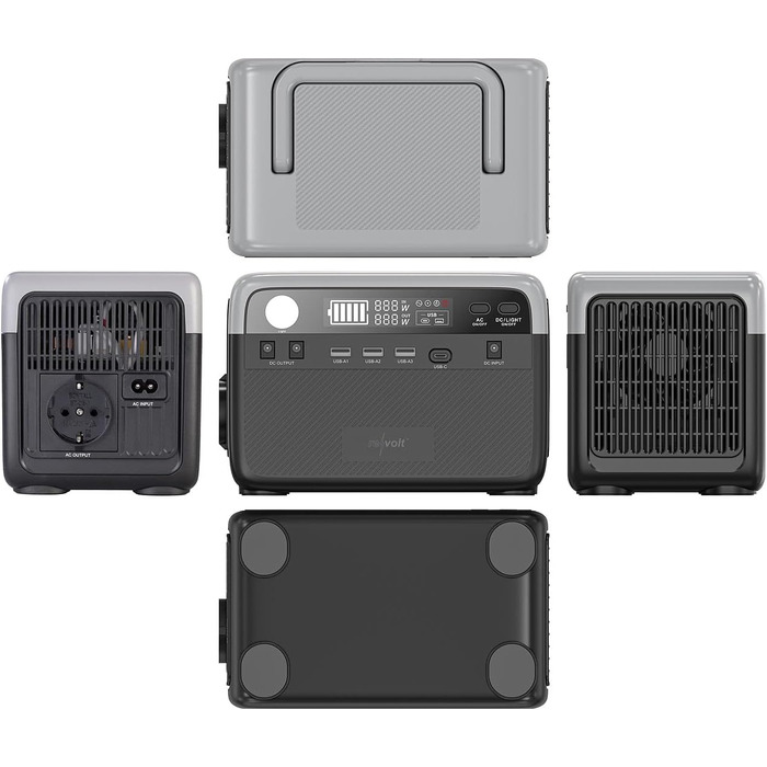 230 Wh, 230 V, 300 W & Solarpanel 60 W (Solar-Powerbank 230 Volt, Solar Power-Stations Camping), 230 Wh, 230 V, 300 W & Solarpanel 60 W (Solar-Powerbank 230 Volt, Solar Power-Stations Camping)