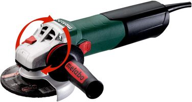 Кутова шліфувальна машина Metabo WEA 17-125 Quick (600534000) Картонна коробка, 1700 Вт, Ø диска 125 мм, швидкість холостого ходу