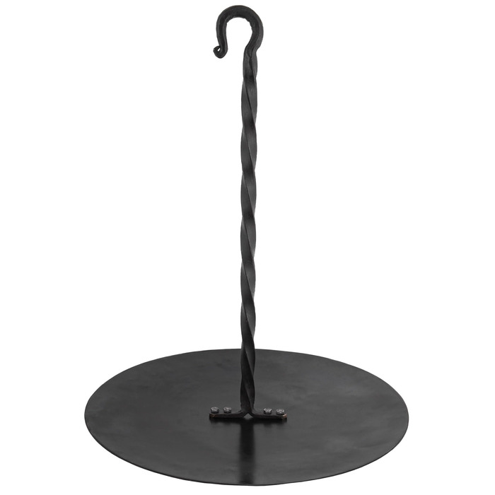 Битва-Купець - Сталева сковорода для триноги Сковорода для смаження, гриль, поворотний гриль